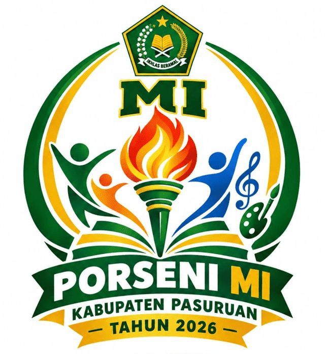 Logo Porseni MI Kabupaten Pasuruan 2026